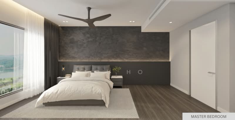 Kondominium untuk Disewa di Aetas Damansara - Lou Ho - Master Bedroom - PropertyGuru.com.my