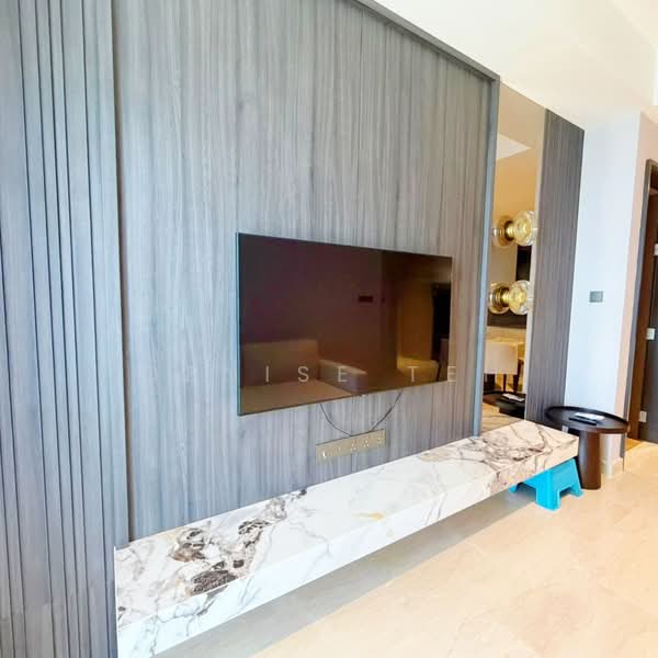 Servis Apartment untuk Disewa di Marriott Residence @ Gurney - Denise Teh - Living Room - PropertyGuru.com.my