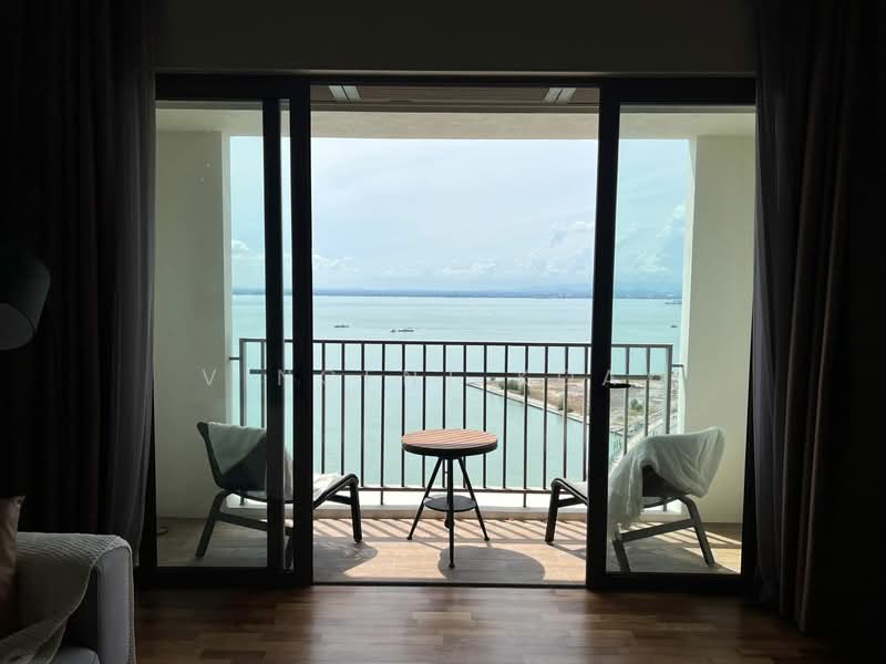 Servis Apartment untuk Dijual di Straits Residences - Vincent Koay - Balcony - PropertyGuru.com.my