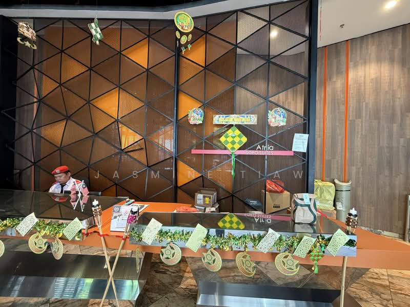 Service Residence for Sale at Atria - Jasmine Tiaw - Lobby - PropertyGuru.com.my