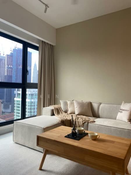 Servis Apartment untuk Disewa di Agile Bukit Bintang - Ken Lee - Living Room - PropertyGuru.com.my