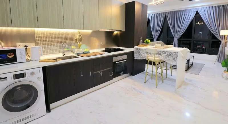 Service Residence for Sale at Setia Sky 88 - Linda . - Kitchen - PropertyGuru.com.my