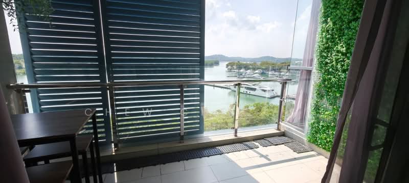 Service Residence for Rent at Somerset Puteri Harbour - Chew Chee Yee - Balcony - PropertyGuru.com.my