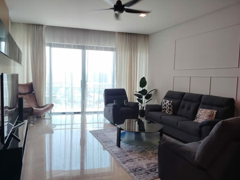 Servis Apartment untuk Disewa di Damansara City Residency (DC Residensi) - Tien Ee Yap - Living Room - PropertyGuru.com.my