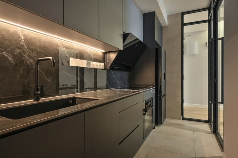 Kondominium untuk Disewa di Sky Meridien - CK Teong - Kitchen - PropertyGuru.com.my