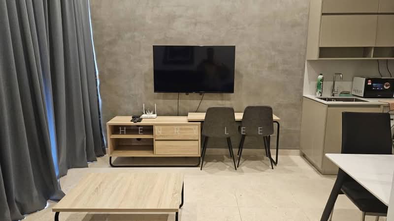 Service Residence for Rent at Lucentia Residences - Henry Lee - Living Room - PropertyGuru.com.my