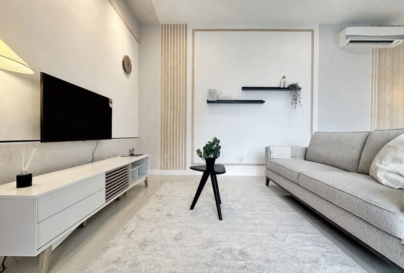 Kondominium untuk Dijual di One Cochrane Residence - Joyce Choong - Living Room - PropertyGuru.com.my