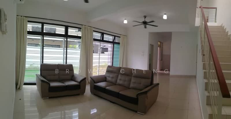 Rumah Kluster untuk Dijual di Taman Adda Heights (Tebrau) - Brown Cheng - Living Room - PropertyGuru.com.my