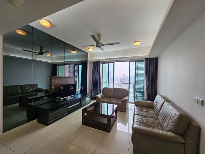 Service Residence for Rent at Suasana Bukit Ceylon / Raja Chulan Residences - Brandon Lee - Living Room - PropertyGuru.com.my