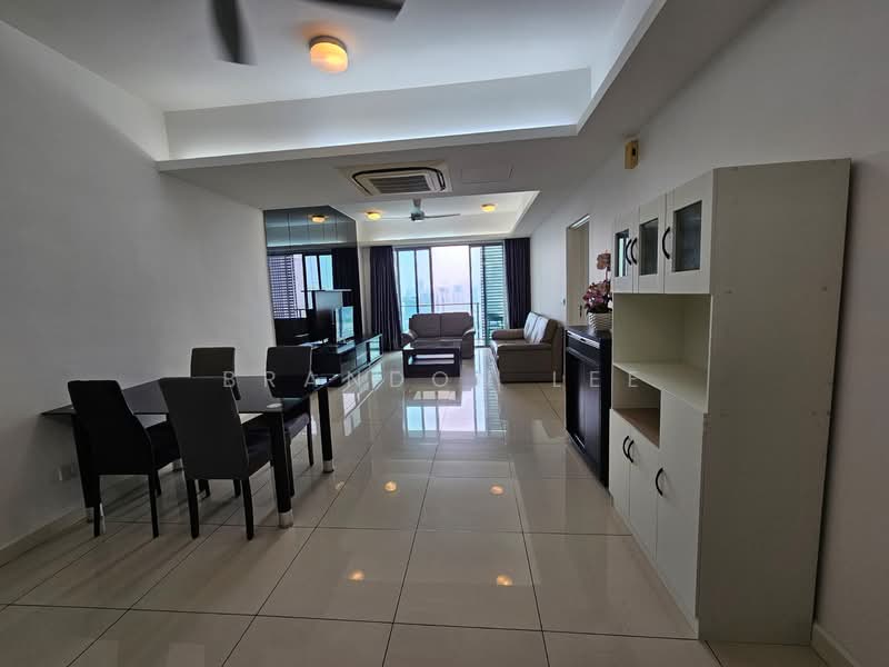 Service Residence for Rent at Suasana Bukit Ceylon / Raja Chulan Residences - Brandon Lee - Living Room - PropertyGuru.com.my