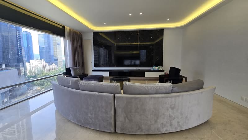 Service Residence for Rent at Pavilion Residences - Jaslyn Tan - Living Room - PropertyGuru.com.my