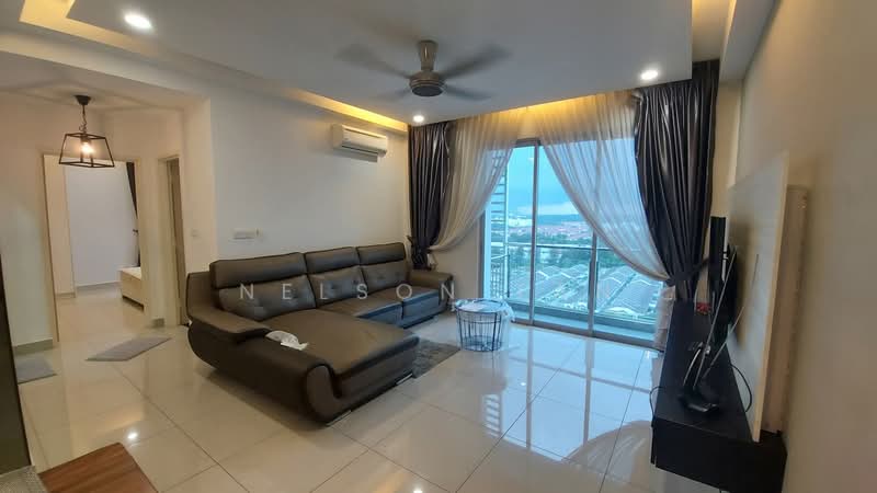 Apartment for Rent at Austin Suites (Permata Austin) - Nelson Tan - Living Room - PropertyGuru.com.my