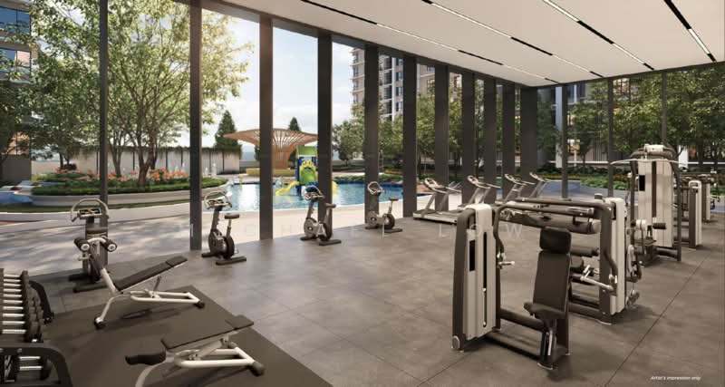 Service Residence for Sale at Berkeley Uptown - Michael Low - Gym - PropertyGuru.com.my