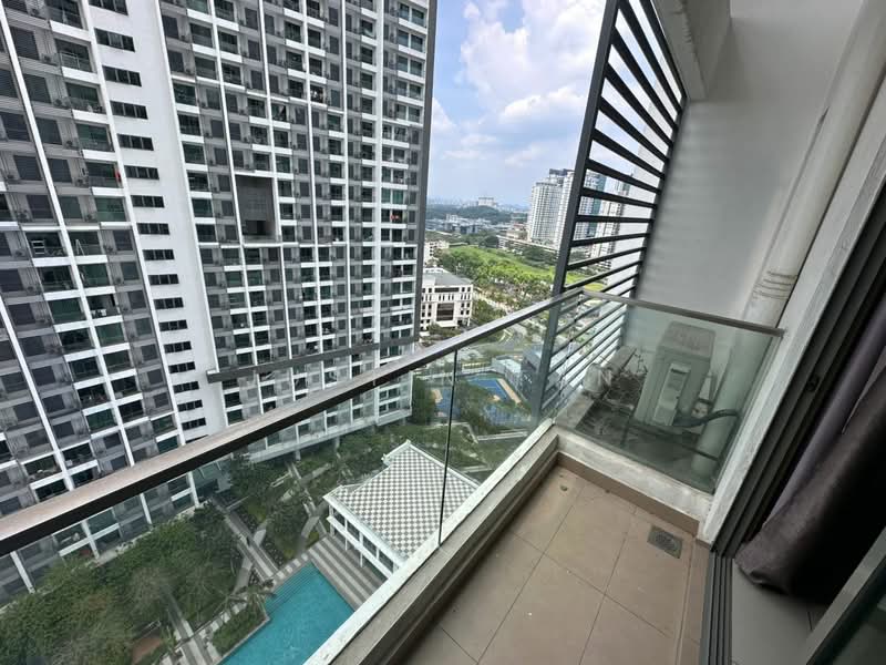 Servis Apartment untuk Disewa di Cybersquare - JUSTIN TAN - Balcony - PropertyGuru.com.my