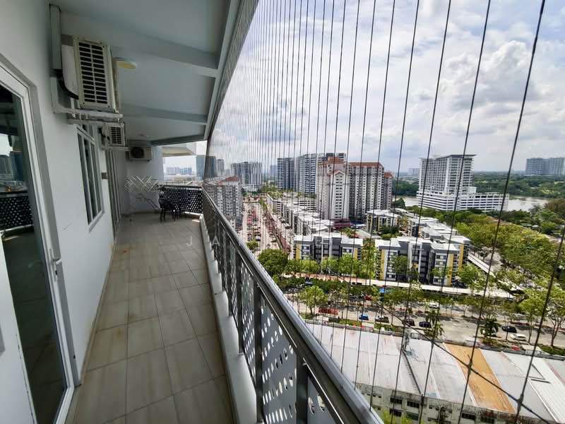 Service Residence for Sale at Grandview 360 - Janice . - Balcony - PropertyGuru.com.my