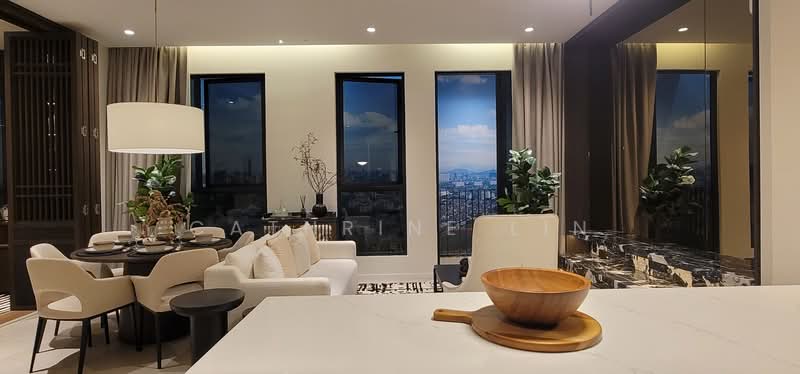 Kondominium untuk Dijual di Levia Residence, Kuala Lumpur - Cathrine Lin - Living Room - PropertyGuru.com.my