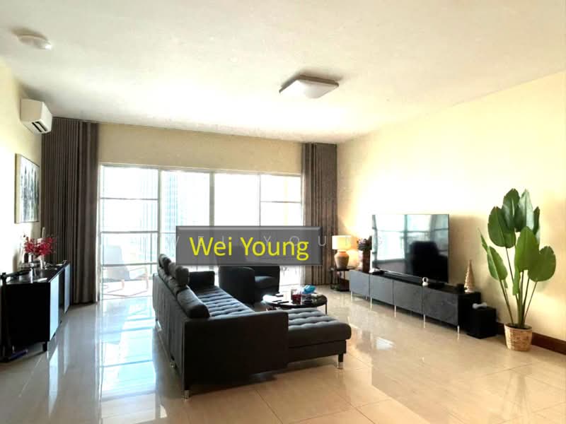 Kondominium untuk Dijual di Mont Kiara Aman - Wei Young - Living Room - PropertyGuru.com.my