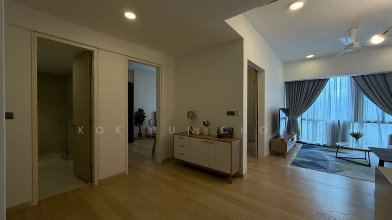 Service Residence for Rent at Star Residences Two - Kok Mun Chooi - Living Room - PropertyGuru.com.my