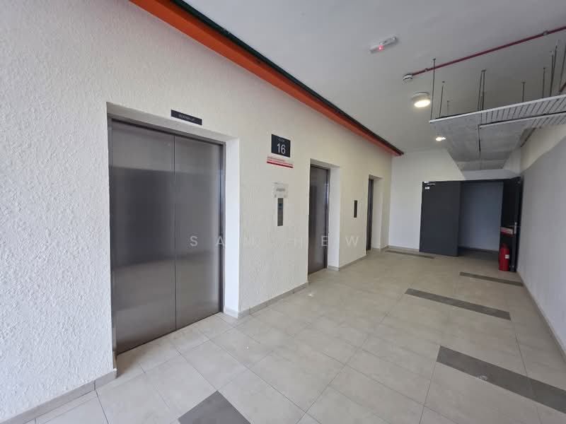 Kondominium untuk Disewa di Residensi Begonia - Sam Hew Hew - Corridor - PropertyGuru.com.my