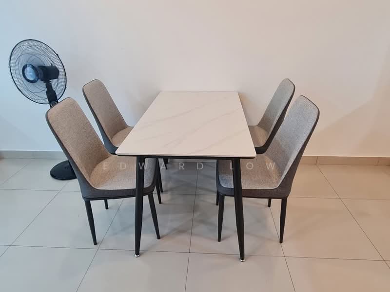 Service Residence for Sale at Solaris Dutamas - Edward Low - Dining Room - PropertyGuru.com.my