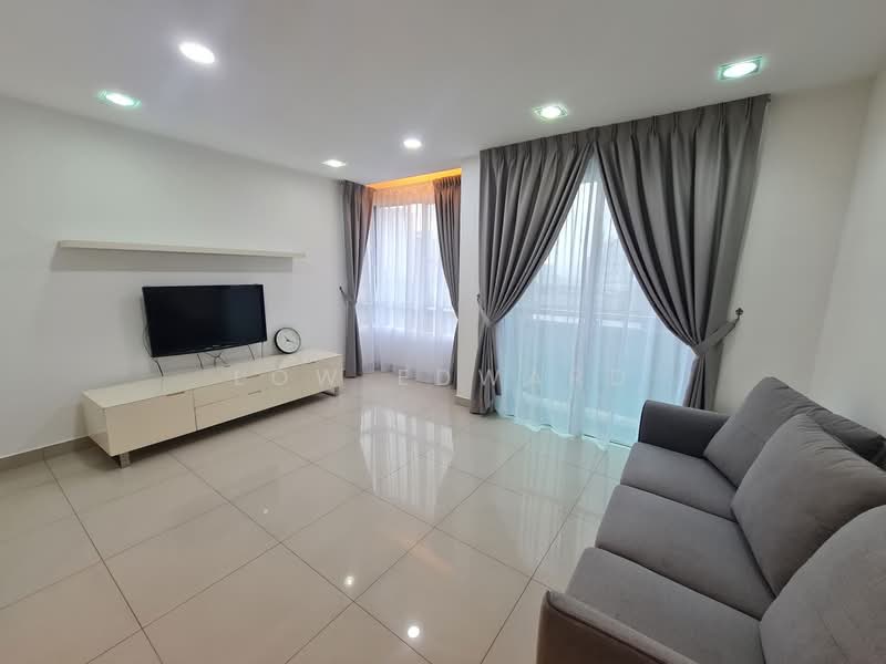 Service Residence for Sale at Solaris Dutamas - Low Edward - Living Room - PropertyGuru.com.my