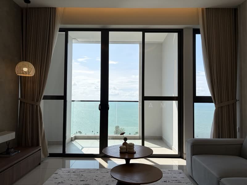 Condominium for Sale at The Marin at Ferringhi - Lewis Kam - Living Room - PropertyGuru.com.my