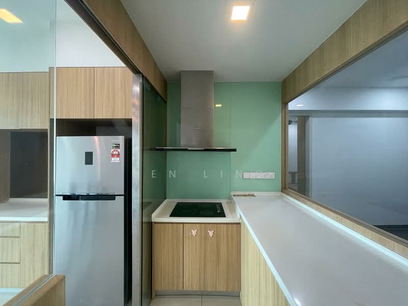 Service Residence for Rent at The Leafz @ Dedaun - Ben Ling - Kitchen - PropertyGuru.com.my