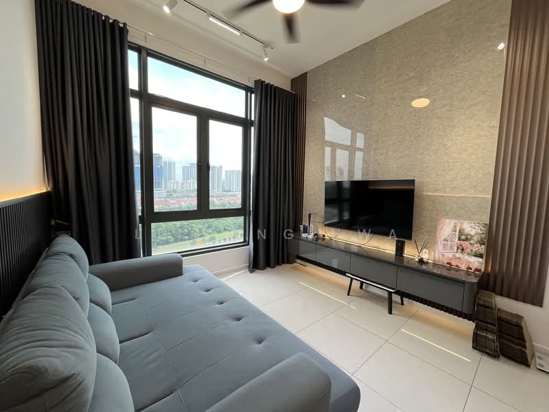 Condominium for Rent at The Maple Residences - Lu Kong Hwa - Living Room - PropertyGuru.com.my