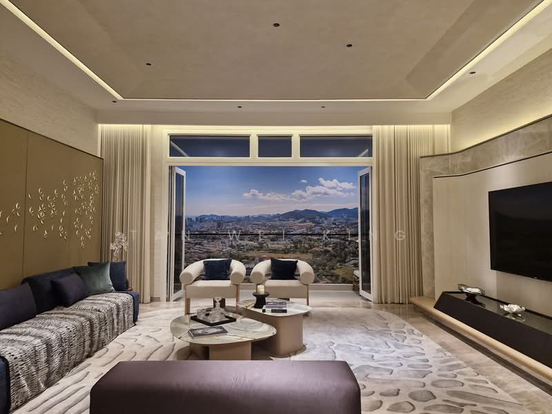 Kondominium untuk Dijual di The Cantonment - Tan Wei King - Living Room - PropertyGuru.com.my