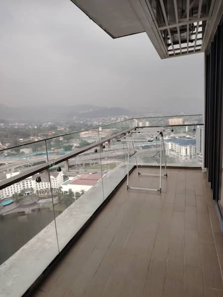 Service Residence for Rent at The Elements - Winnie Tai - Balcony - PropertyGuru.com.my