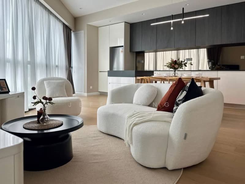 Service Residence for Rent at TRX Residences - Jeffrey Ng - Living Room - PropertyGuru.com.my