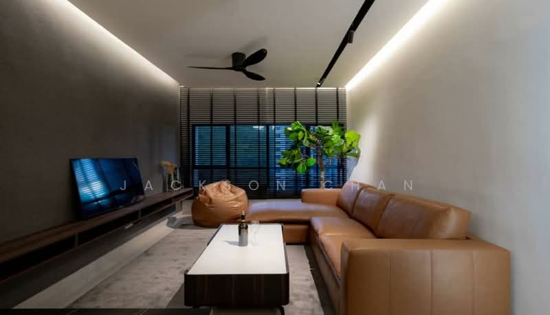 Condominium for Sale at Kingfisher Inanam Condominium - Jackson Chan - Living Room - PropertyGuru.com.my