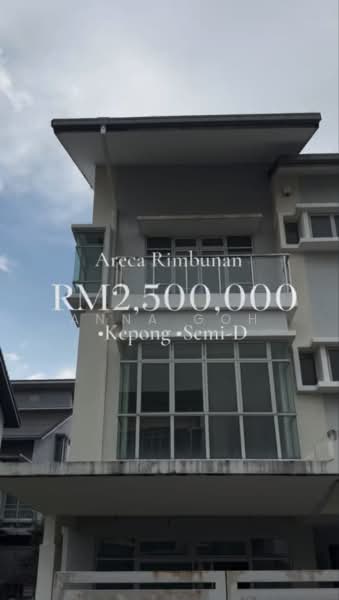 Semi-Detached House for Sale in Laman Rimbunan (Kepong) - Anna Goh - Exterior - PropertyGuru.com.my