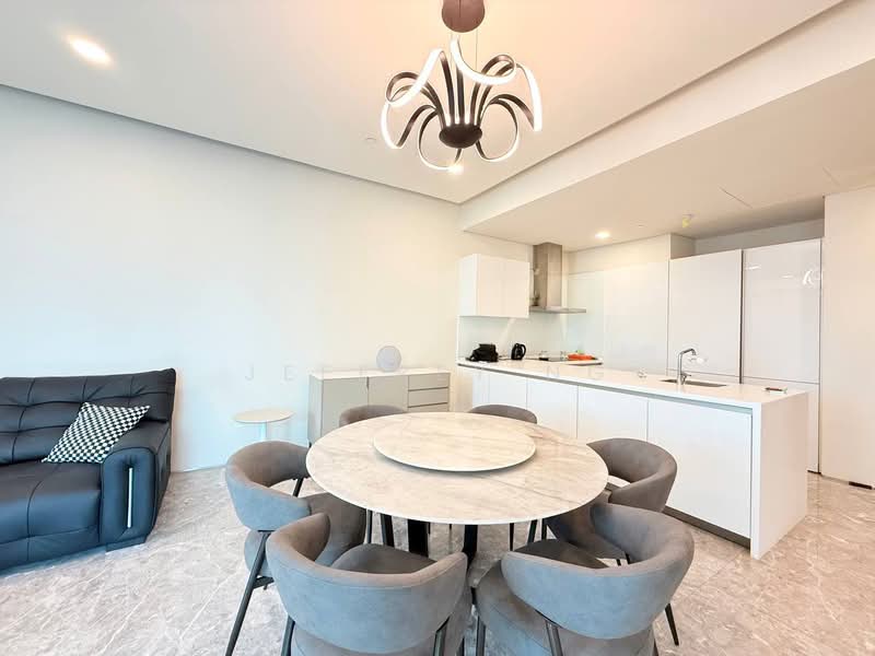Service Residence for Rent at Four Seasons Place - Jeffrey Ng - Living Room - PropertyGuru.com.my