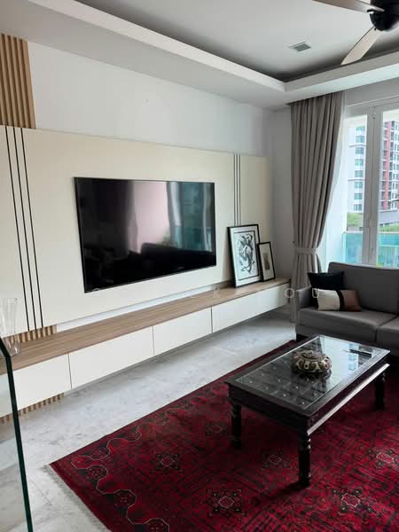 Kondominium untuk Dijual di Kiara 9 Residency - Foo Sek Mou - Living Room - PropertyGuru.com.my