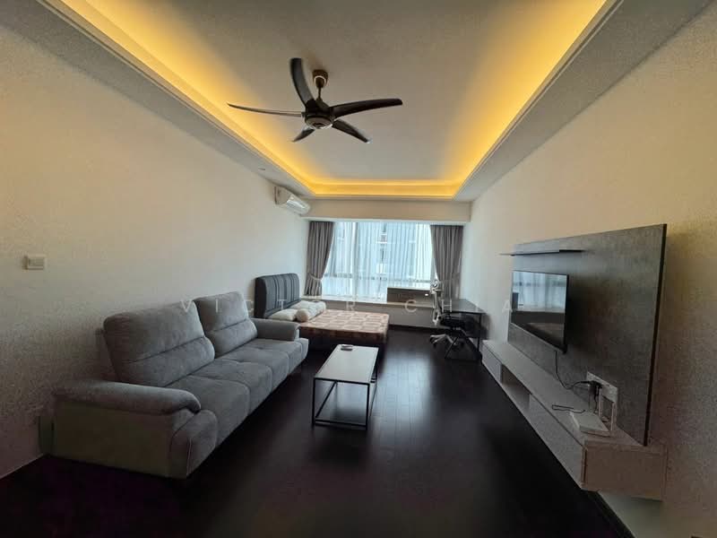 Servis Apartment untuk Dijual di R&F Princess Cove Phase 1 - Victor Chia - Living Room - PropertyGuru.com.my