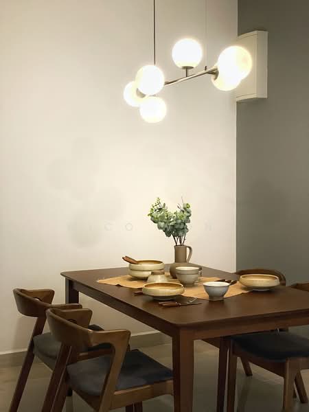 Servis Apartment untuk Disewa di Hampton Height Damansara - Mico Wong - Dining Room - PropertyGuru.com.my