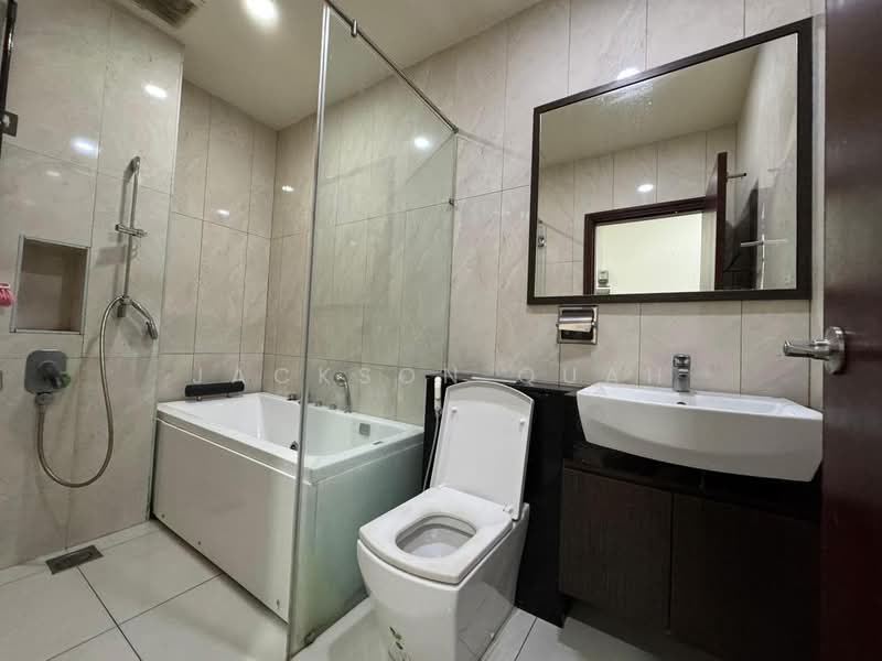 Service Residence for Rent at Paragon Suites @ CIQ - Jackson Quah - Bathroom - PropertyGuru.com.my