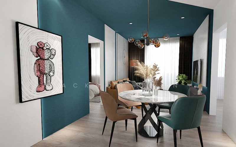 Pangsapuri untuk Dijual di Damar Residence - Jackson Chan - Living Room - PropertyGuru.com.my