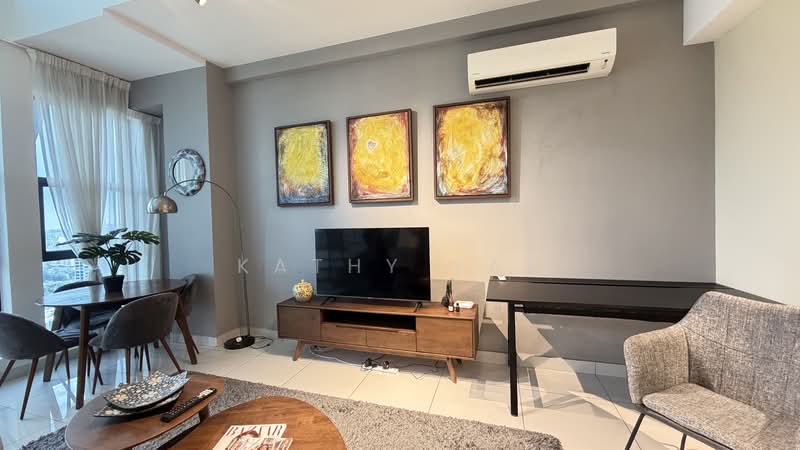 Servis Apartment untuk Disewa di Arte Mont Kiara - Kathy Yap - Living Room - PropertyGuru.com.my