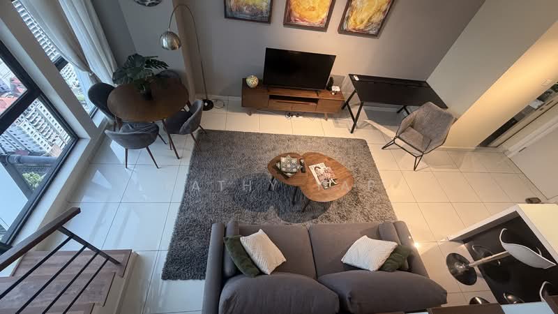 Servis Apartment untuk Disewa di Arte Mont Kiara - Kathy Yap - Living Room - PropertyGuru.com.my