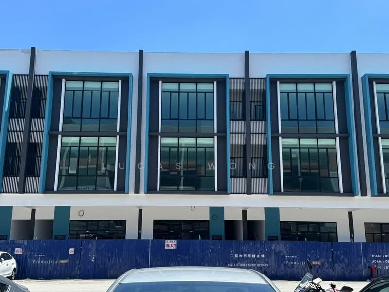 For Rent - Corner 4 Storey Shop For Rent Permas Avenue , Johor Bahru