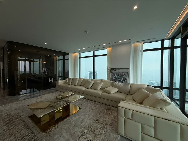 Service Residence for Sale at Four Seasons Place - Mei Yee Tan - Living Room - PropertyGuru.com.my