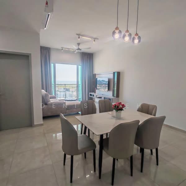 Kondominium untuk Disewa di Lucerne Residences - Denise Teh - Living Room - PropertyGuru.com.my