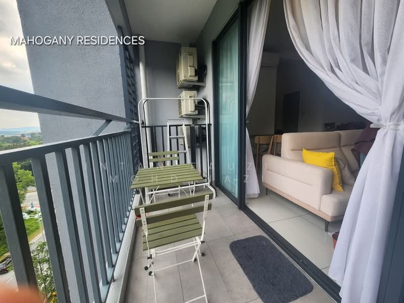 Condominium for Rent at Mahogany Residences - Intan Fauziah Mohd Nazir - Balcony - PropertyGuru.com.my