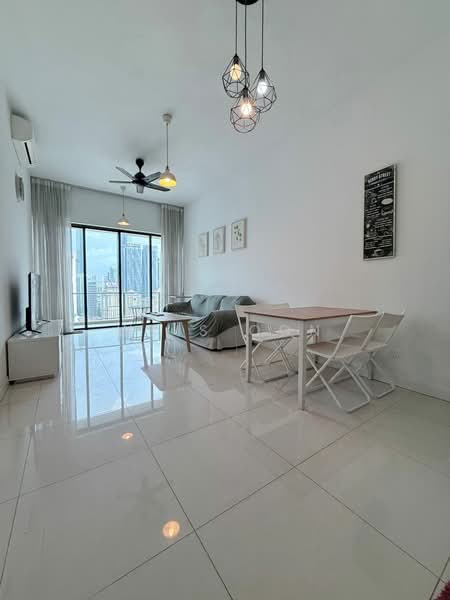 Service Residence for Rent at Setia SKY Residences - Weis Oon - Living Room - PropertyGuru.com.my