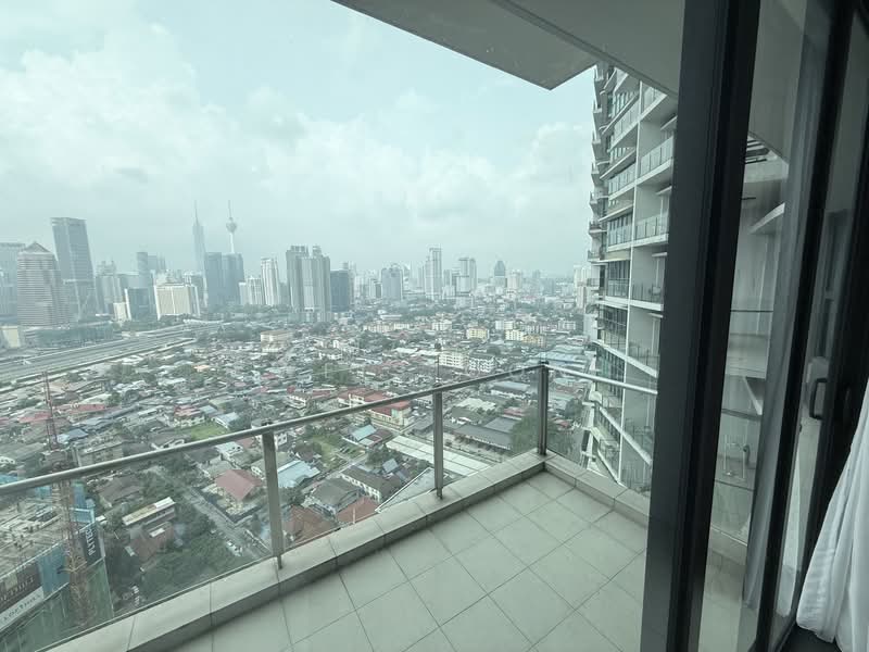 Service Residence for Rent at Setia SKY Residences - Weis Oon - Balcony - PropertyGuru.com.my