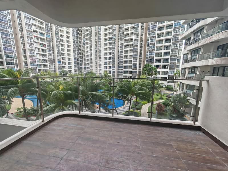 Kondominium untuk Disewa di Amberside @ Country Garden Danga Bay - ZK Loke - Balcony - PropertyGuru.com.my