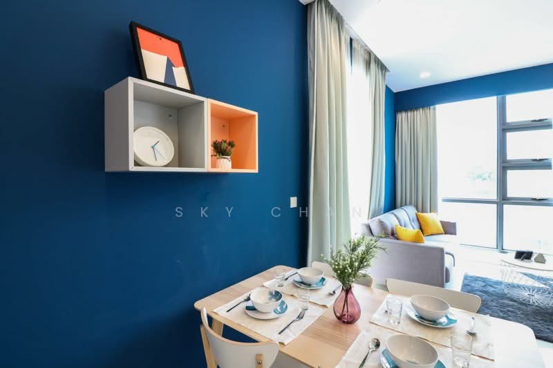 Kondominium untuk Disewa di The Robertson - Sky Chan - Living Room - PropertyGuru.com.my