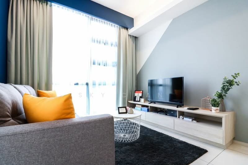 Kondominium untuk Disewa di The Robertson - Sky Chan - Living Room - PropertyGuru.com.my